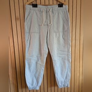 American Eagle Striped Joggers 12